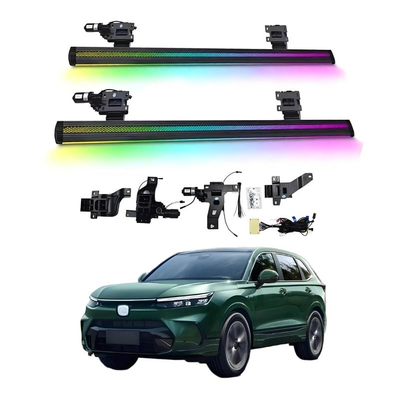 OZTSR Elektrische Trittbretter, kompatibel mit Honda Breeze Fuel Version 2020–2025 mit leichten, SUV-, Offroad- und Pickup-Trucks – einziehbare Truck-Stufen und Nerf Bars von OZTSR