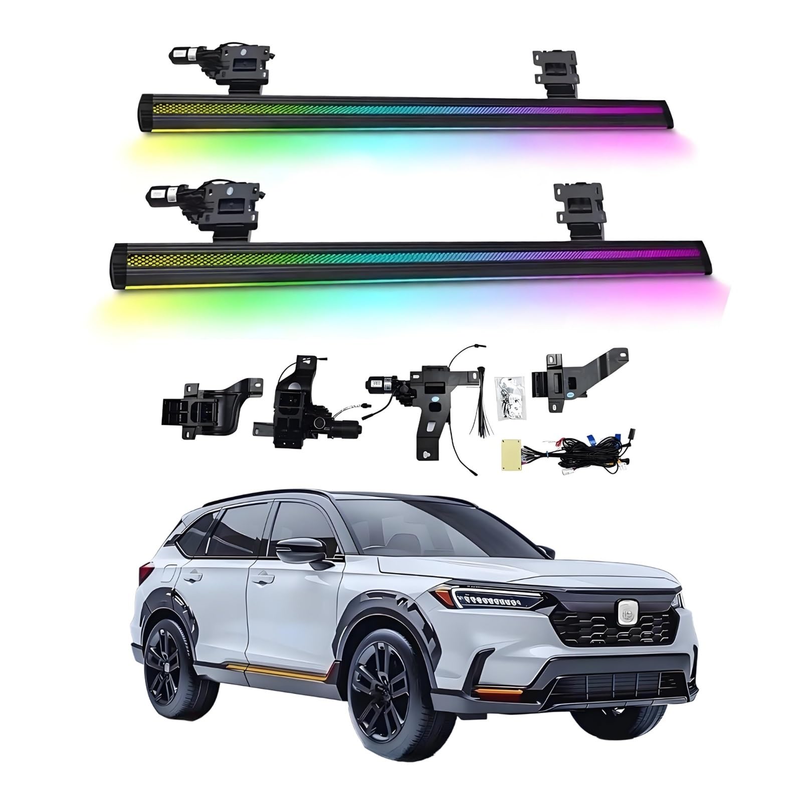 OZTSR Elektrische Trittbretter, kompatibel mit Honda CRV 2023–2025 mit leichten, SUV-, Offroad- und Pickup-Trucks – einziehbare Truck-Stufen und Nerf Bars OZTSR Elektrische Trittbretter, kompatibel mit Honda CRV 2023–2025 mit leichten, SUV-, Offroad- und Pickup-Trucks – einziehbare Truck-Stufen und Nerf Bars von OZTSR