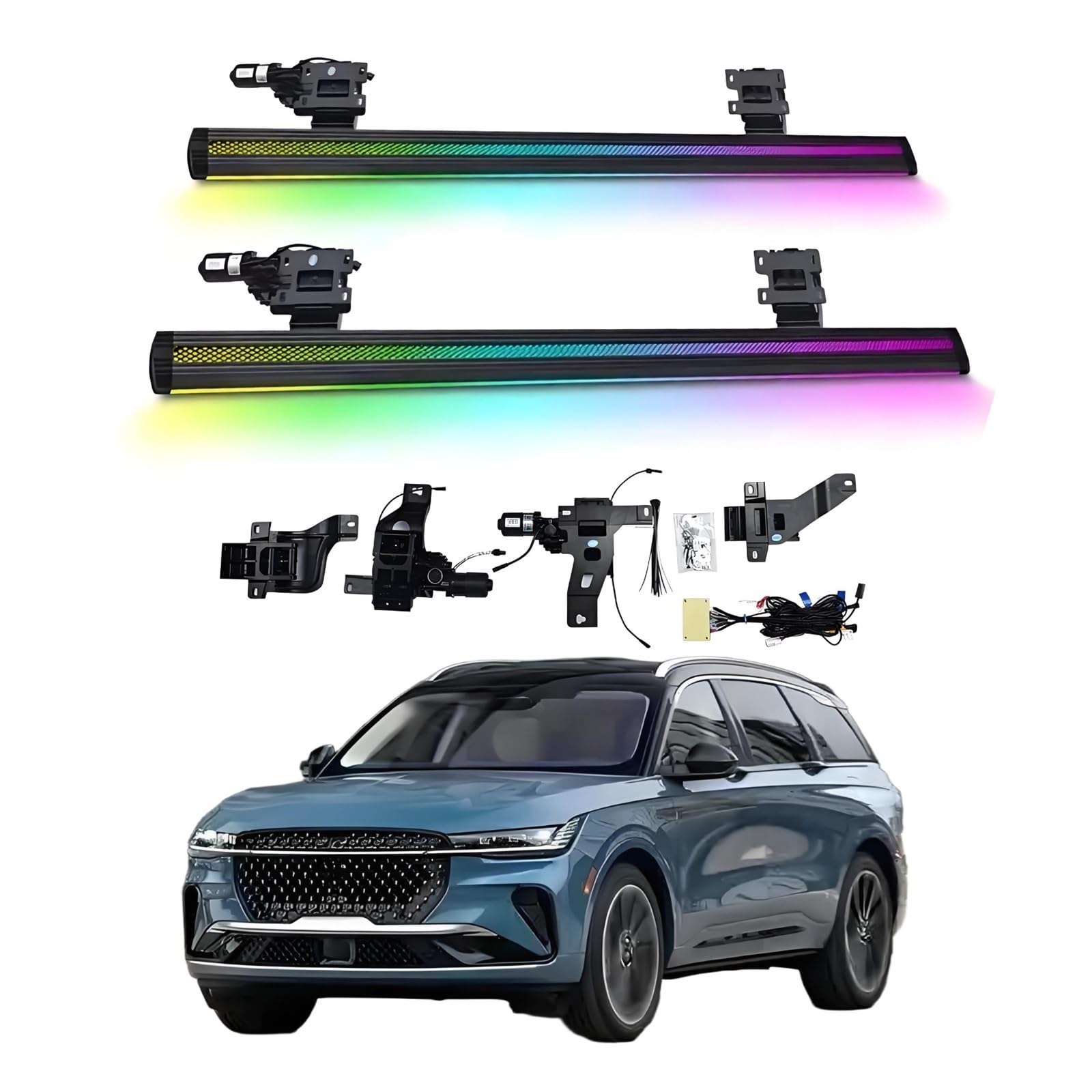 OZTSR Elektrische Trittbretter, kompatibel mit Lincoln Nautilus 2023–2025 mit leichten, SUV-, Offroad- und Pickup-Trucks – einziehbare Truck-Stufen und Nerf Bars OZTSR Elektrische Trittbretter, kompatibel mit Lincoln Nautilus 2023–2025 mit leichten, SUV-, Offroad- und Pickup-Trucks – einziehbare Truck-Stufen und Nerf Bars von OZTSR