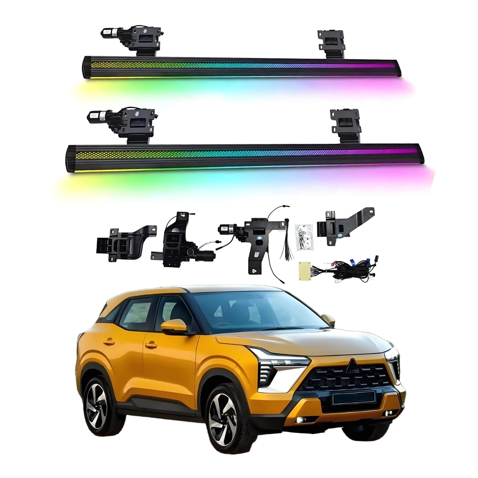 OZTSR Elektrische Trittbretter, kompatibel mit Mitsubishi Outlander 2016–2025 mit leichten, SUV-, Offroad- und Pickup-Trucks – einziehbare Truck-Stufen und Nerf Bars OZTSR Elektrische Trittbretter, kompatibel mit Mitsubishi Outlander 2016–2025 mit leichten, SUV-, Offroad- und Pickup-Trucks – einziehbare Truck-Stufen und Nerf Bars von OZTSR