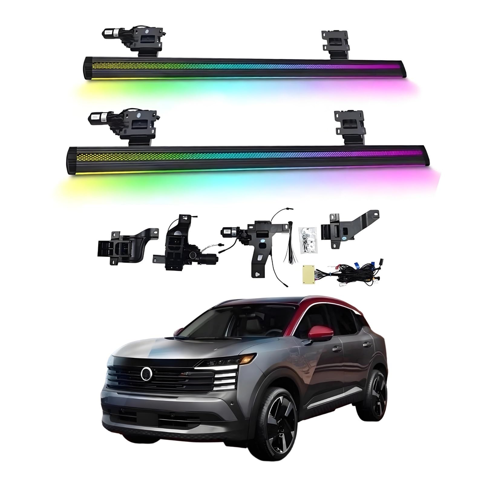 OZTSR Elektrische Trittbretter, kompatibel mit Nissan Kicks 2017–2025 mit leichten, SUV-, Offroad- und Pickup-Trucks – einziehbare Truck-Stufen und Nerf Bars OZTSR Elektrische Trittbretter, kompatibel mit Nissan Kicks 2017–2025 mit leichten, SUV-, Offroad- und Pickup-Trucks – einziehbare Truck-Stufen und Nerf Bars von OZTSR