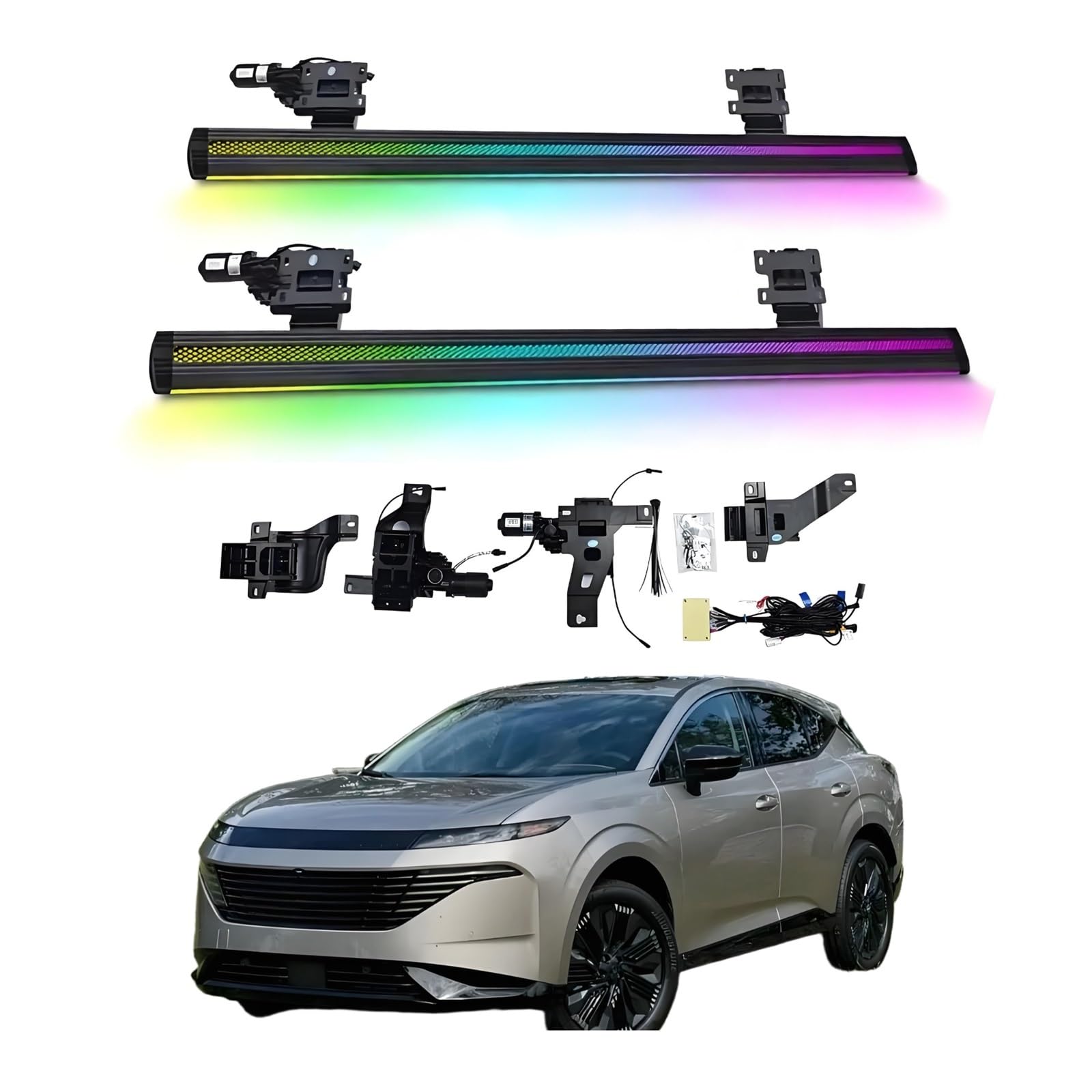 OZTSR Elektrische Trittbretter, kompatibel mit Nissan Murano 2017–2025, mit leichten, SUV-, Offroad- und Pickup-Trucks – einziehbare Truck-Stufen und Nerf Bars OZTSR Elektrische Trittbretter, kompatibel mit Nissan Murano 2017–2025, mit leichten, SUV-, Offroad- und Pickup-Trucks – einziehbare Truck-Stufen und Nerf Bars von OZTSR