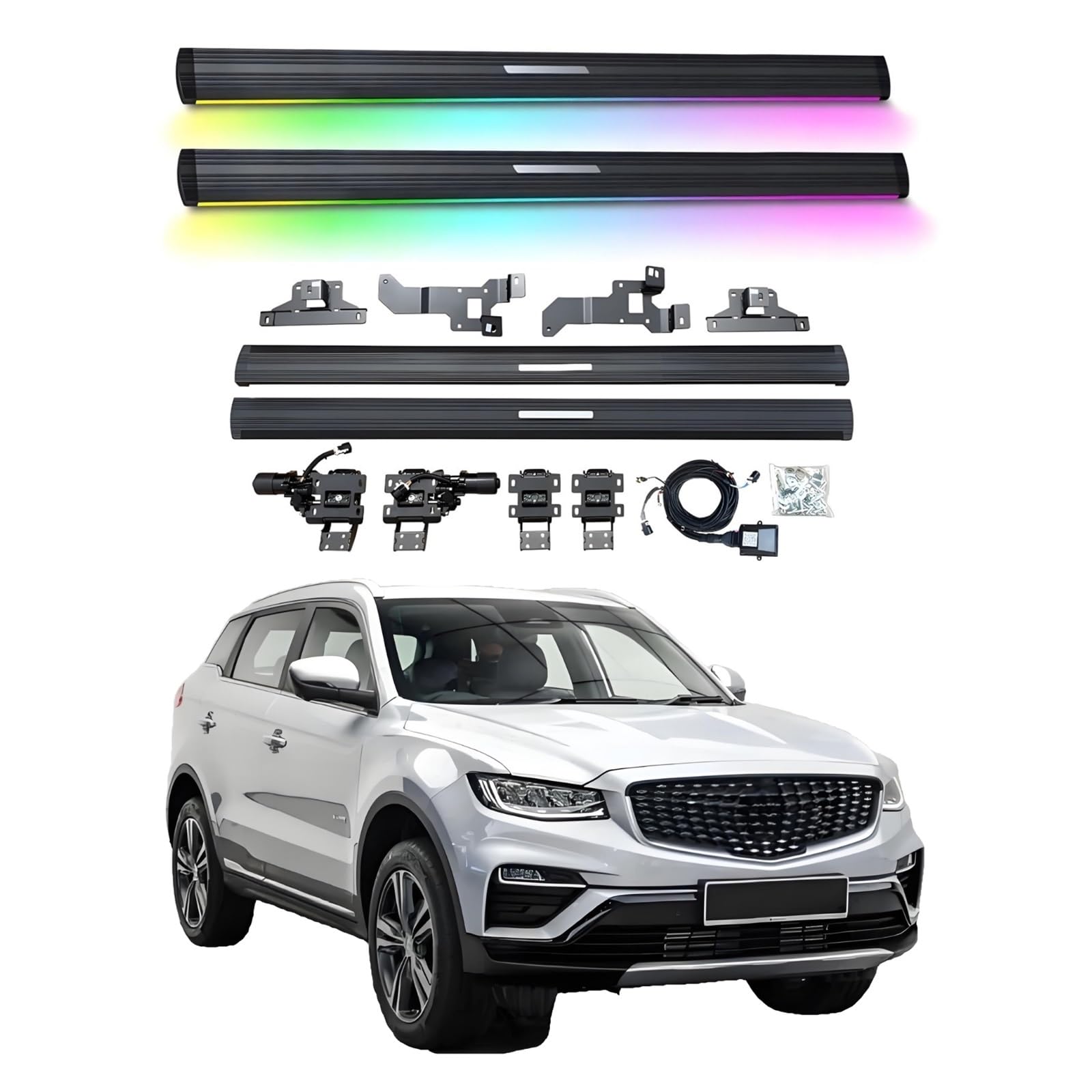 OZTSR Elektrische Trittbretter, kompatibel mit Proton X70 2025 mit leichten, SUV-, Offroad- und Pickup-Trucks – einziehbare Truck-Stufen und Nerf Bars OZTSR Elektrische Trittbretter, kompatibel mit Proton X70 2025 mit leichten, SUV-, Offroad- und Pickup-Trucks – einziehbare Truck-Stufen und Nerf Bars von OZTSR