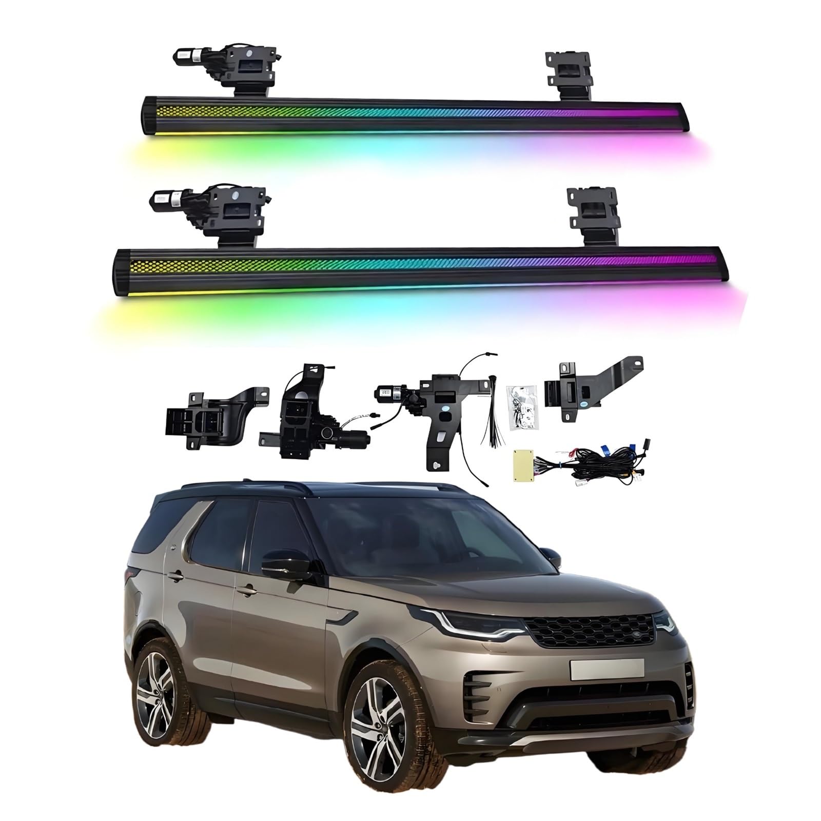 OZTSR Elektrische Trittbretter, kompatibel mit Range Rover Discovery 5 2021–2025 mit leichten, SUV-, Offroad- und Pickup-Trucks – einziehbare Truck-Stufen und Nerf Bars OZTSR Elektrische Trittbretter, kompatibel mit Range Rover Discovery 5 2021–2025 mit leichten, SUV-, Offroad- und Pickup-Trucks – einziehbare Truck-Stufen und Nerf Bars von OZTSR