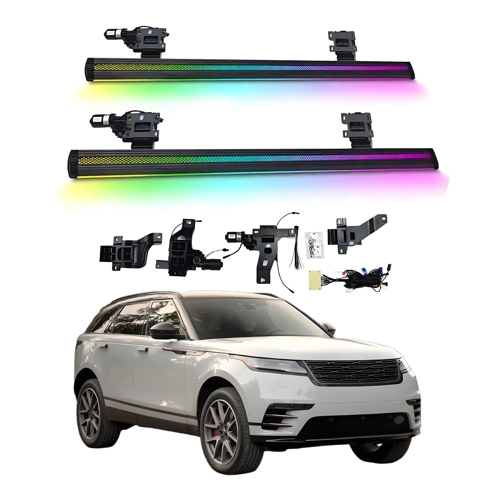 OZTSR Elektrische Trittbretter, kompatibel mit Range Rover Velar 2020–2025 mit leichten, SUV-, Offroad- und Pickup-Trucks – einziehbare Truck-Stufen und Nerf Bars OZTSR Elektrische Trittbretter, kompatibel mit Range Rover Velar 2020–2025 mit leichten, SUV-, Offroad- und Pickup-Trucks – einziehbare Truck-Stufen und Nerf Bars von OZTSR