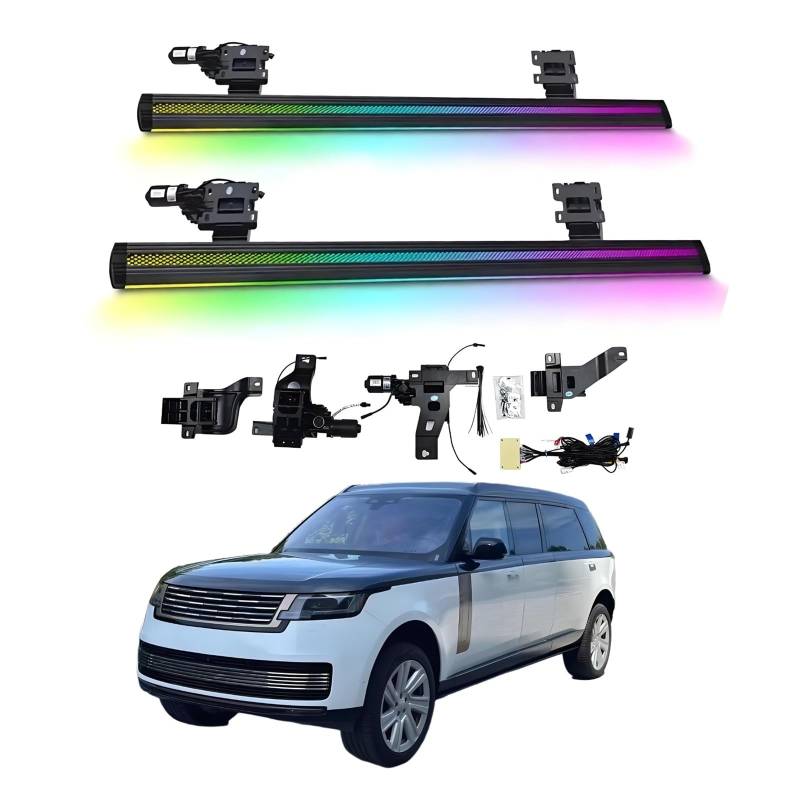 OZTSR Elektrische Trittbretter, kompatibel mit Range Rover Vogue 2022–2025 mit leichten, SUV-, Offroad- und Pickup-Trucks – einziehbare Truck-Stufen und Nerf Bars von OZTSR