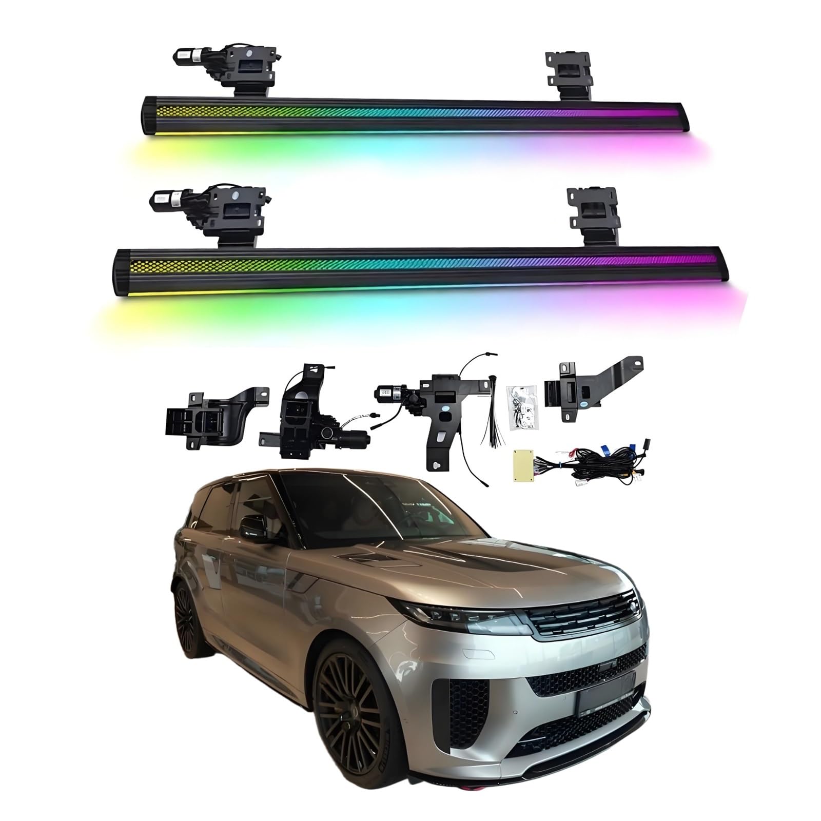 OZTSR Elektrische Trittbretter, kompatibel mit Range Rover Vogue Sport 2022–2025 mit leichten, SUV-, Offroad- und Pickup-Trucks – einziehbare Truck-Stufen und Nerf Bars OZTSR Elektrische Trittbretter, kompatibel mit Range Rover Vogue Sport 2022–2025 mit leichten, SUV-, Offroad- und Pickup-Trucks – einziehbare Truck-Stufen und Nerf Bars von OZTSR