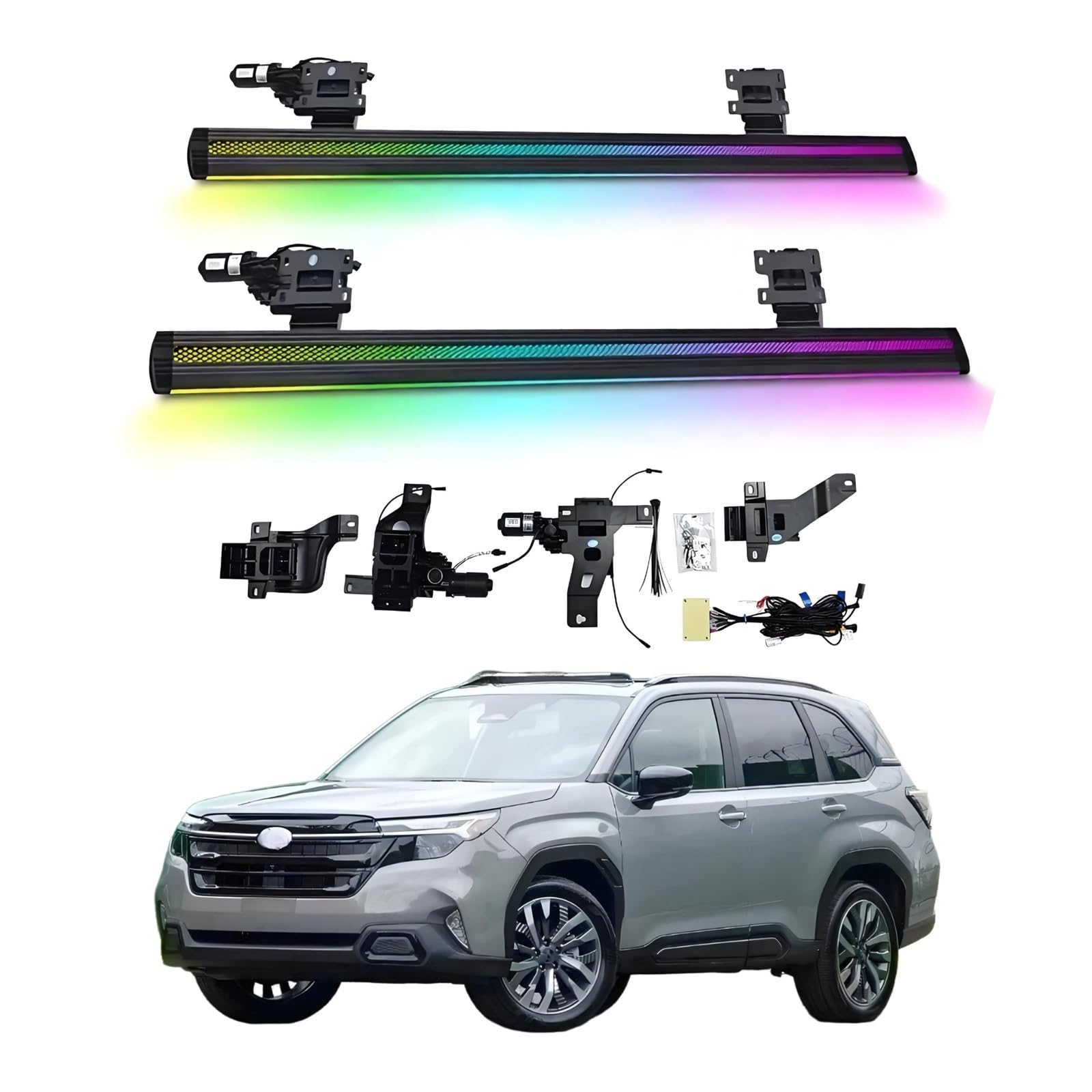 OZTSR Elektrische Trittbretter, kompatibel mit Subaru Forester 2019–2025 mit leichten, SUV-, Offroad- und Pickup-Trucks – einziehbare Truck-Stufen und Nerf Bars OZTSR Elektrische Trittbretter, kompatibel mit Subaru Forester 2019–2025 mit leichten, SUV-, Offroad- und Pickup-Trucks – einziehbare Truck-Stufen und Nerf Bars von OZTSR
