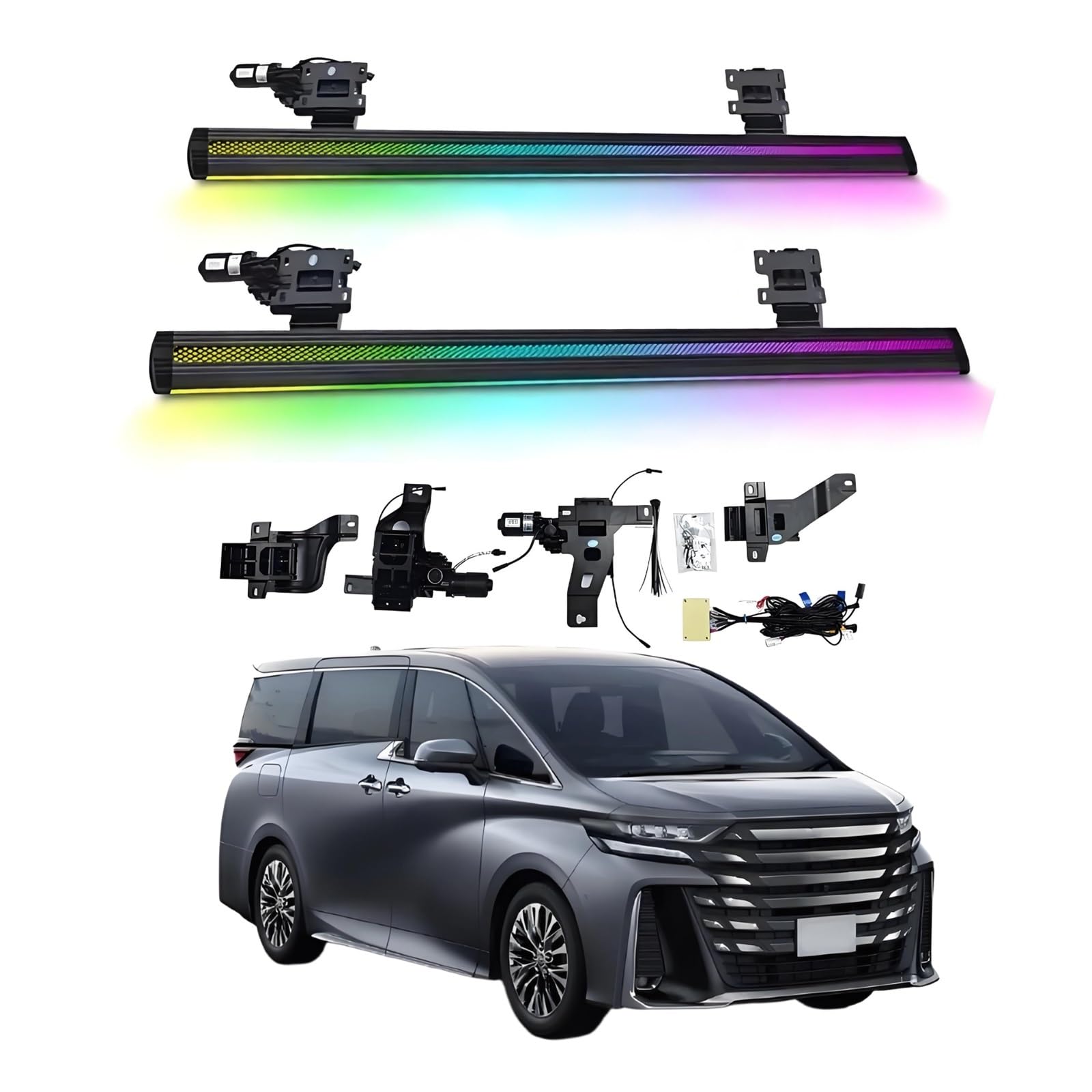 OZTSR Elektrische Trittbretter, kompatibel mit Toyota Vellfire 2024–2025 mit leichten, SUV-, Offroad- und Pickup-Trucks – einziehbare Truck-Stufen und Nerf Bars OZTSR Elektrische Trittbretter, kompatibel mit Toyota Vellfire 2024–2025 mit leichten, SUV-, Offroad- und Pickup-Trucks – einziehbare Truck-Stufen und Nerf Bars von OZTSR