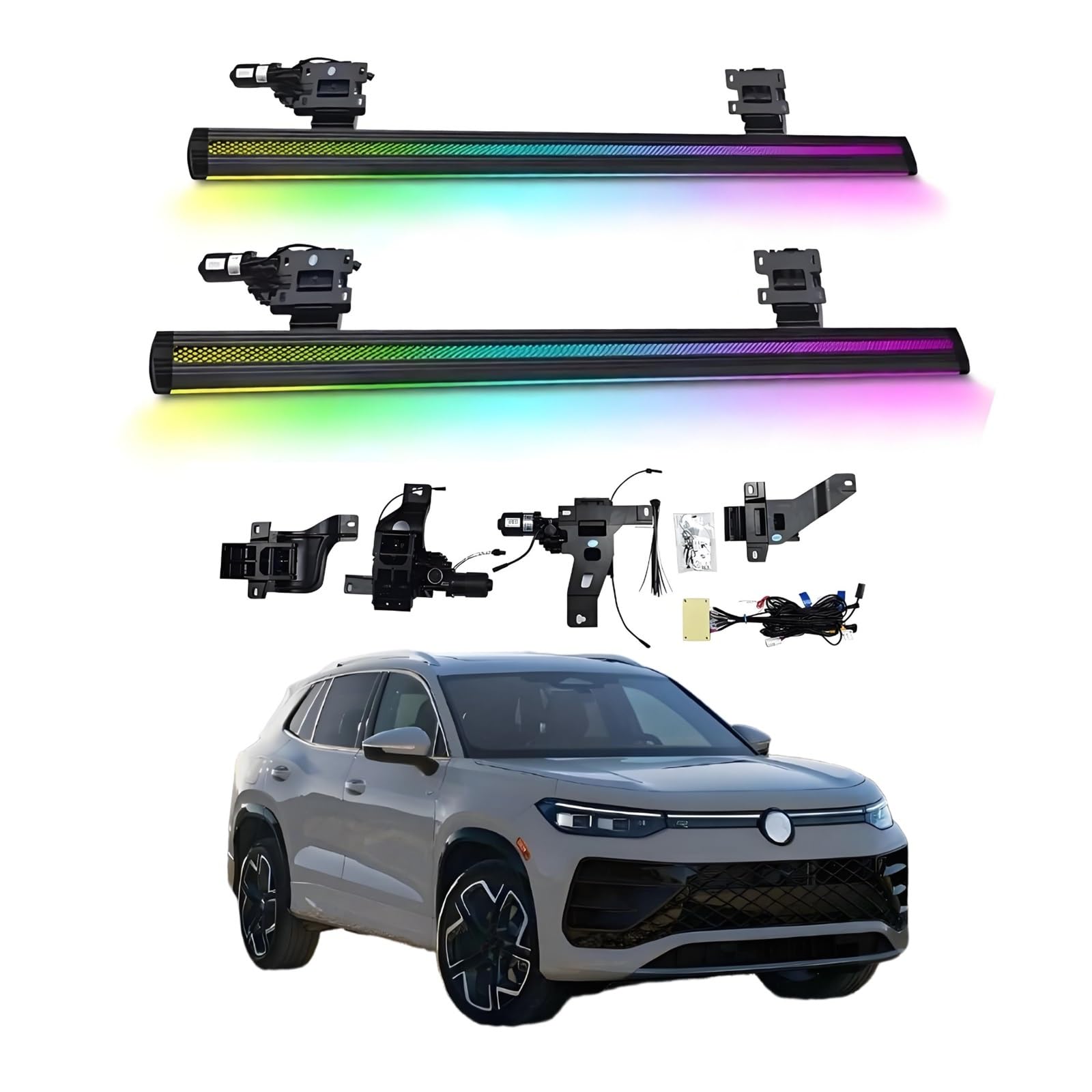OZTSR Elektrische Trittbretter, kompatibel mit VW Tiguan 2017–2025, mit leichten, SUV-, Offroad- und Pickup-Trucks – einziehbare Truck-Stufen und Nerf Bars OZTSR Elektrische Trittbretter, kompatibel mit VW Tiguan 2017–2025, mit leichten, SUV-, Offroad- und Pickup-Trucks – einziehbare Truck-Stufen und Nerf Bars von OZTSR