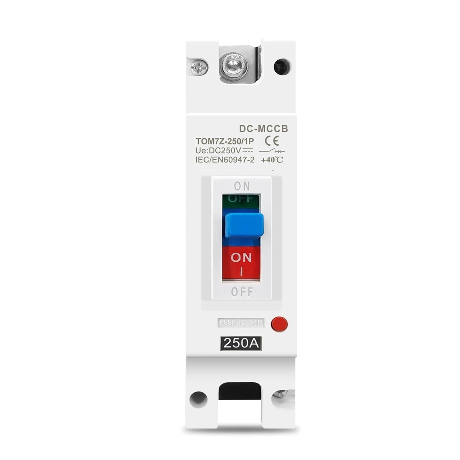 1P DC 250V DC Solar Kompakt-leistungsschalter MCCB Überlast Schutz Schalter Protector 1Pcs(200A) von OZVSVGQO