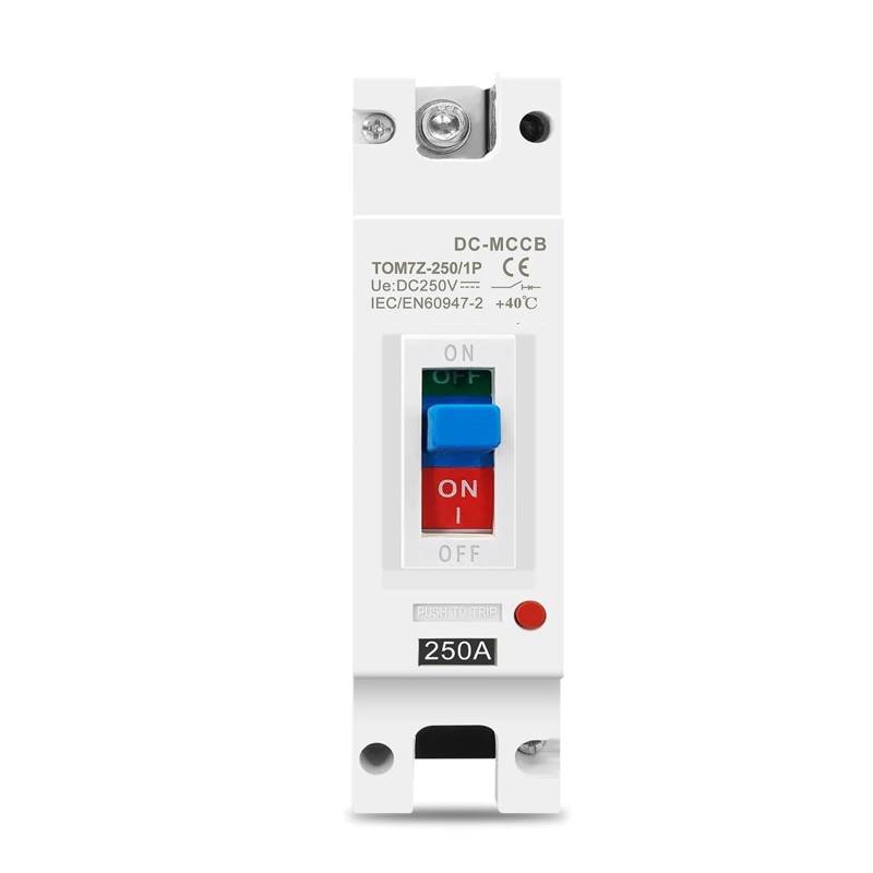 1P DC 250V DC Solar Kompakt-leistungsschalter MCCB Überlast Schutz Schalter Protector 1Pcs(200A) von OZVSVGQO