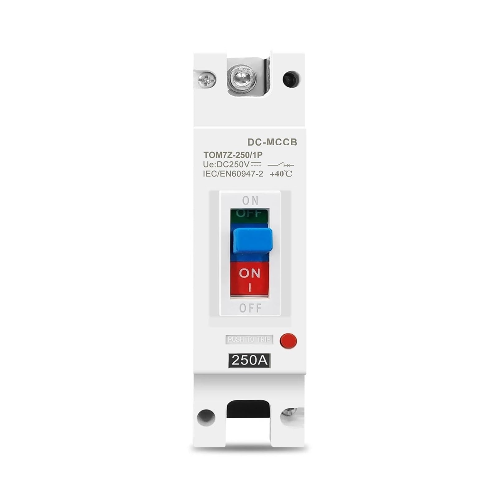 OZVSVGQO Solar Kompakt-leistungsschalter Überlast Schutz Schalter Protector for Solar Photovoltaik PV 1P 2P 1Pcs(1P,150A) von OZVSVGQO