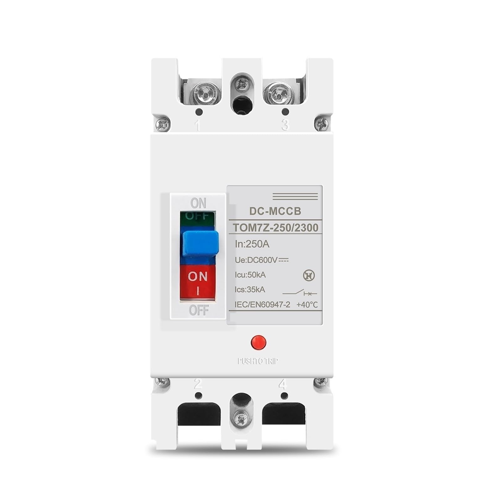 Solar Kompakt-leistungsschalter Überlast Schutz Schalter Protector for Solar Photovoltaik PV 1P 2P 1Pcs(2P,200A) von OZVSVGQO