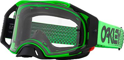 Oakley Airbrake MX Moto, Crossbrille - Grün/Schwarz Klar Oakley Airbrake MX Moto, Crossbrille - Grün/Schwarz Klar von Oakley