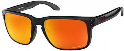 Oakley Holbrook XL, Sonnenbrille Prizm Polarized - Schwarz Gelb/Orange-Verspiegelt von Oakley