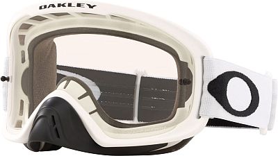 Oakley O-Frame 2.0 Pro MX, Crossbrille - Matt Weiß/Schwarz Klar von Oakley