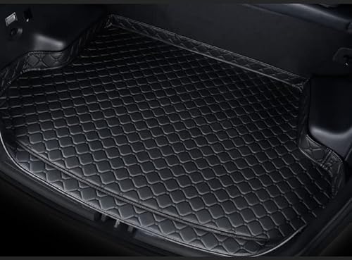 Auto Kofferraum Schutzmatte für Audi SQ5 2014-2017,Automodifikation Spezielles Pad-Innenzubehör rutschfest Wasserdicht ZubehöR,B-Black von OanDon