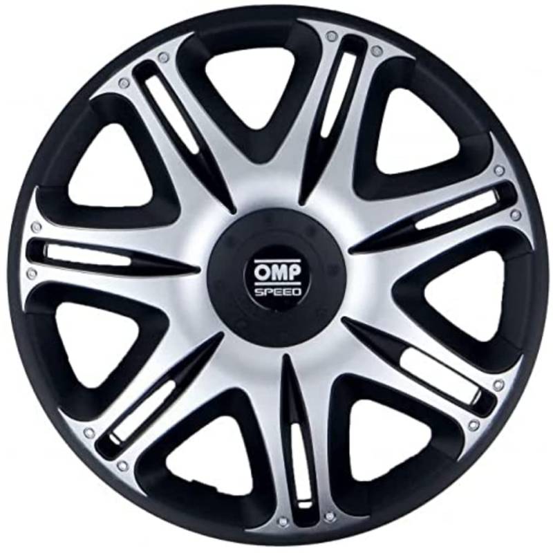 OMP SPEED 4 RADKAPPEN GHOST SCHWARZ/SILBER 14 ZOLL von OCC MOTOR SPORT