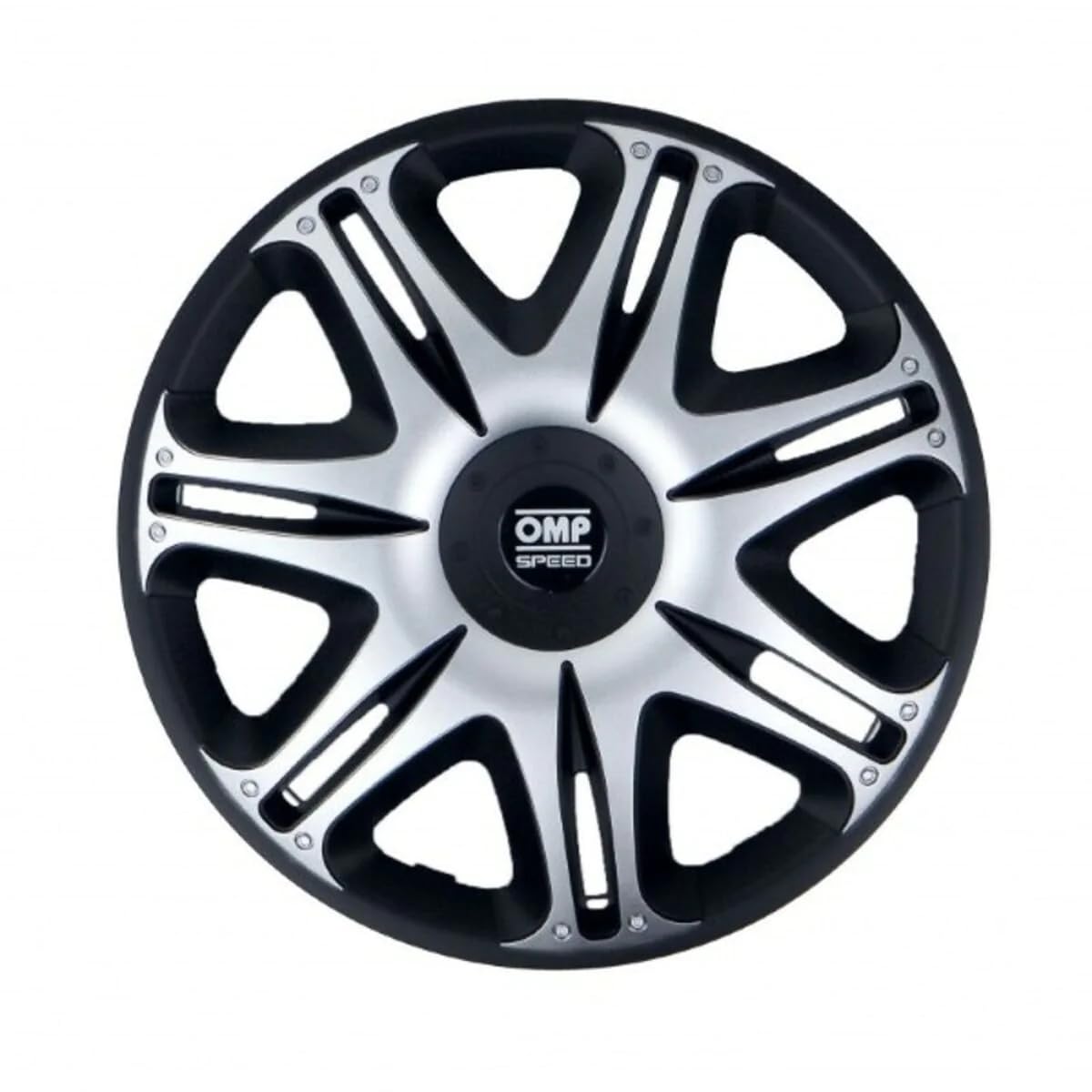 OMP Speed 4 Radkappen Ghost Schwarz/Silber 15 Zoll OMP Speed 4 Radkappen Ghost Schwarz/Silber 15 Zoll von OCC MOTOR SPORT