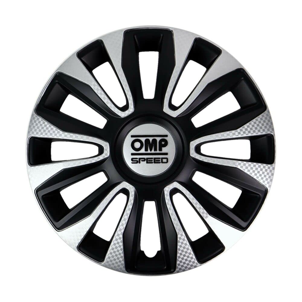 OMP SPEED 4 Radkappen Magnum Schwarz/silber/karbon 15 Zoll OMP SPEED 4 Radkappen Magnum Schwarz/silber/karbon 15 Zoll von OMP
