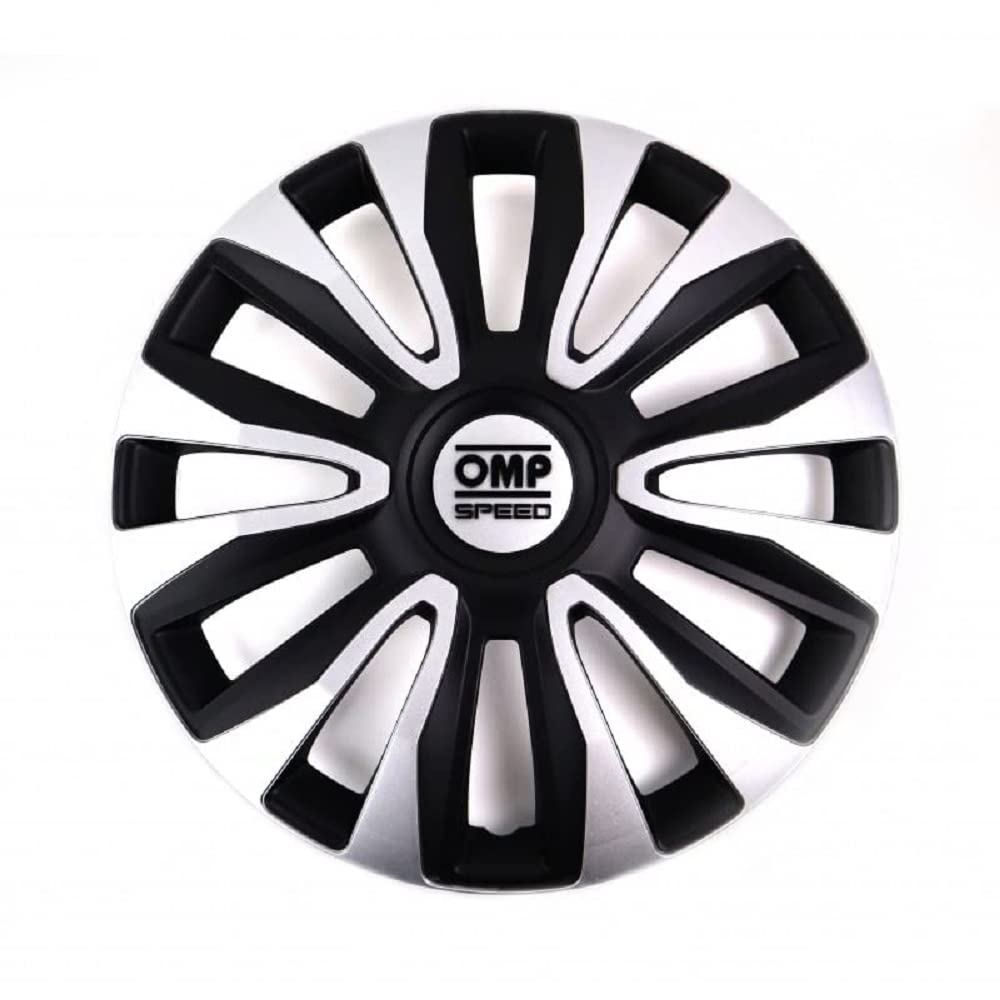 OMP SPEED 4 Radkappen Magnum Schwarz/silber 14 Zoll OMP SPEED 4 Radkappen Magnum Schwarz/silber 14 Zoll von OCC MOTOR SPORT