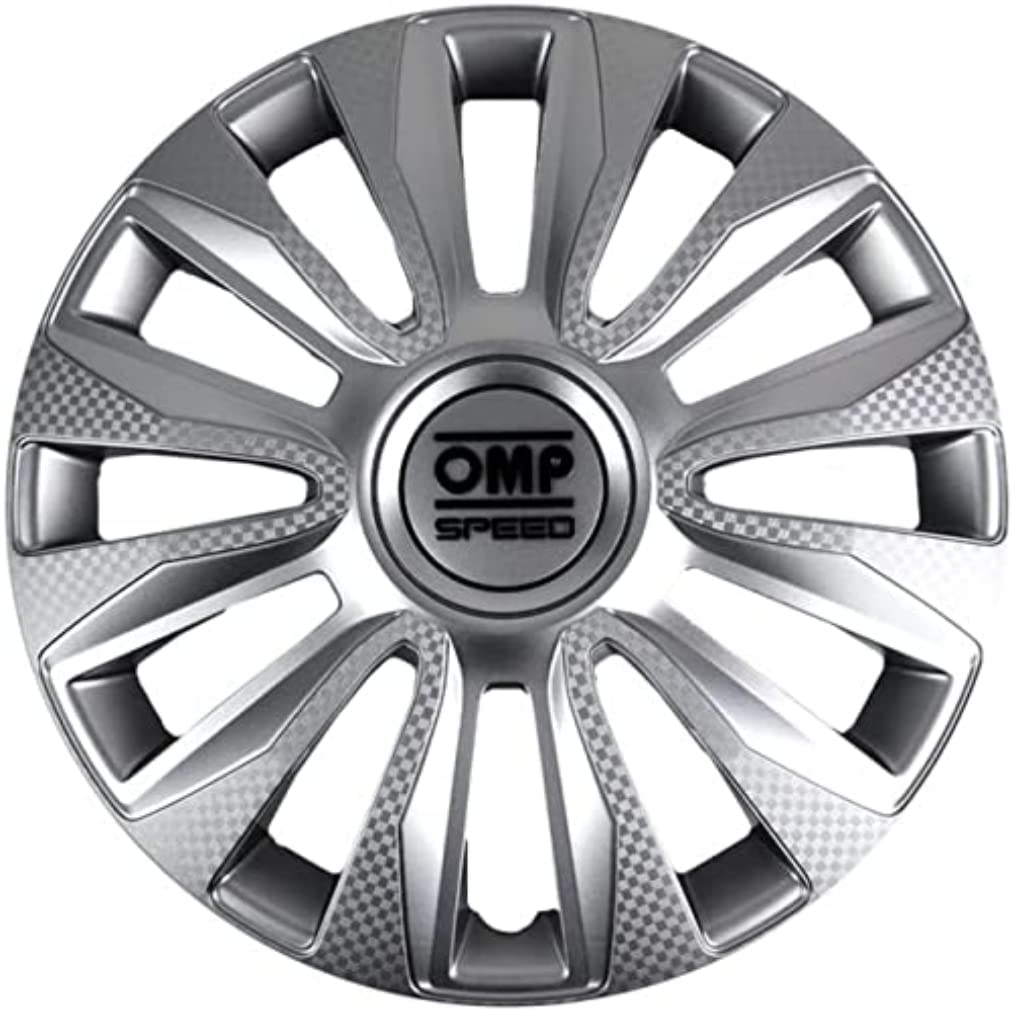 Omp Speed 4 Radkappen Magnum Silber/Karbon 15 Zoll Omp Speed 4 Radkappen Magnum Silber/Karbon 15 Zoll von OMP