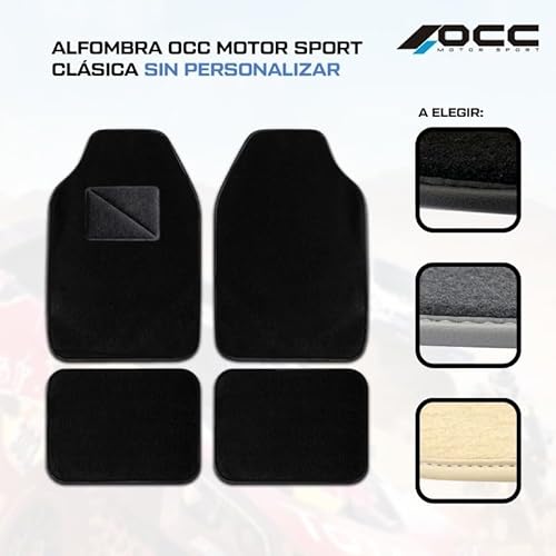 Occ Sport Passgenaue Fußmatten für Audi A6 C6 (2004–2008), 5 Stück von Occ Sport