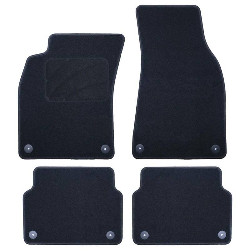 Occ Sport Passgenaue Fußmatten für Audi A6 C6 (2004–2008), 5 Stück von Occ Sport
