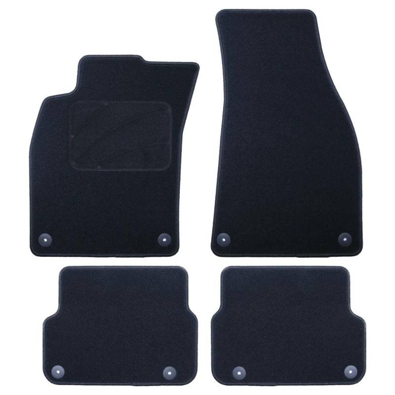 Occ Sport Passgenaue Fußmatten für Audi A6 C6 (2008-2011), 5 Stück von Occ Sport