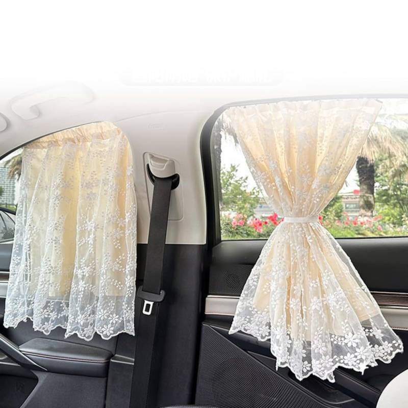 Fenster-Sonnenschutz mit Saugnäpfen für Auto, schützt die Passagiere vor Sonnenlicht und Hitze (B) von Oceanlend