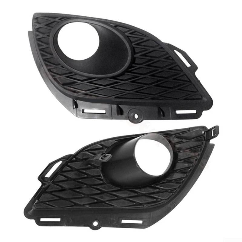 Oceanlend Auto Nebelscheinwerfer Rahmen Gitter für Toyota für Matrix für Base S XR XRS Modelle ab 2009 bis 2010 81482-02120 81481-02130 von Oceanlend