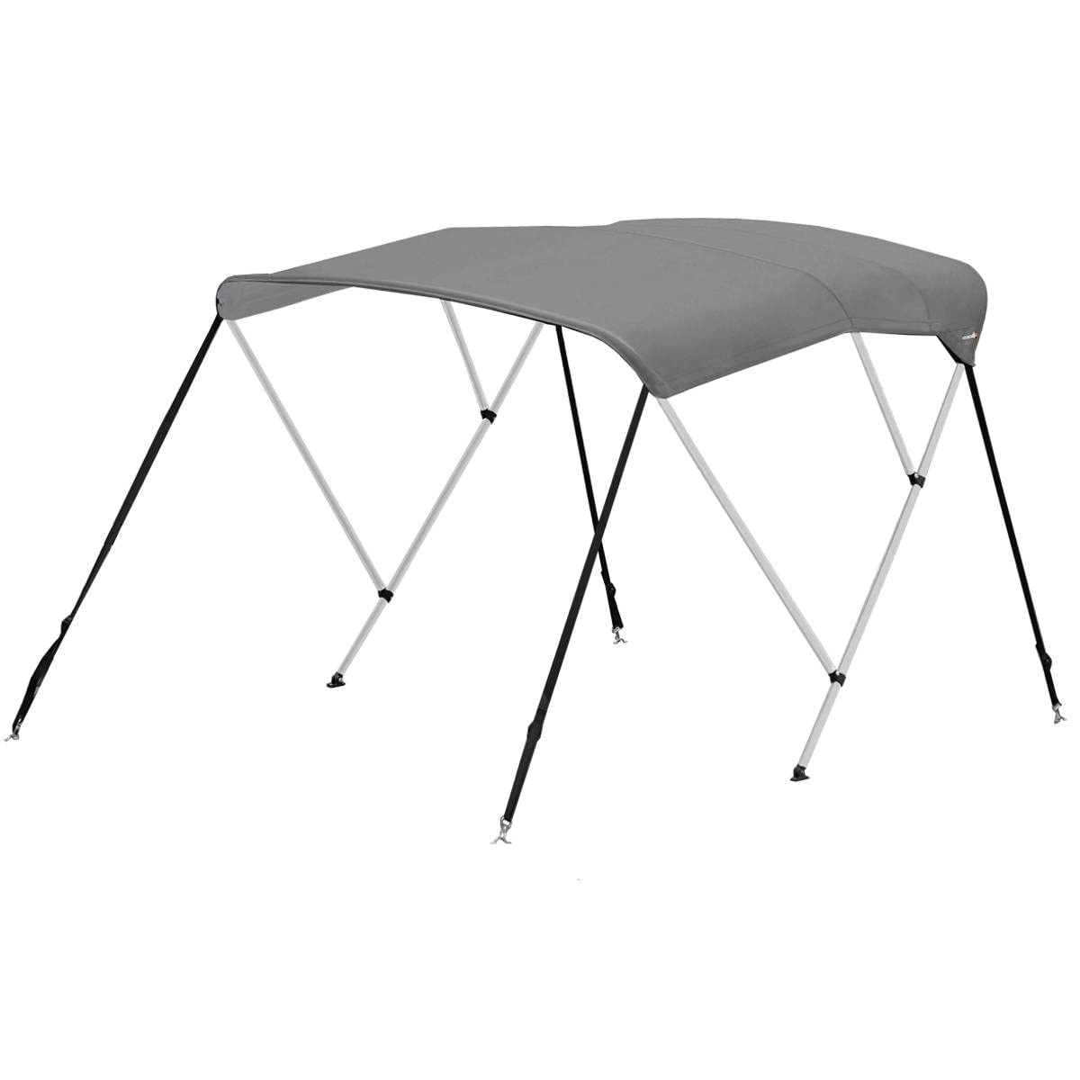 Oceansouth 3 Bow Bimini Top Bootsabdeckung mit integrierter Schutzhülle (Grey, MOUNTING Width 1.7m – 1.9m) Boot Canopy Bowers Boote Bimini schlauchboot mehltau aufblasbar beiboot von Oceansouth