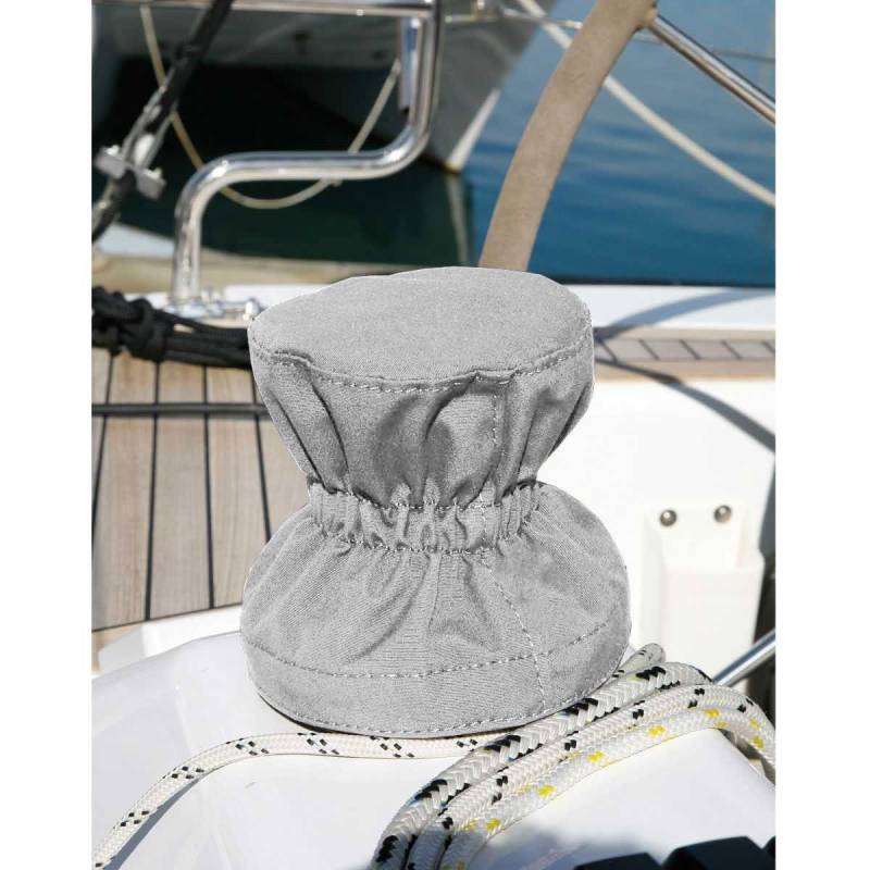 Oceansouth Abdeckung für Segelboot-Winden, selbstmontierend, Höhe 180 mm, Basis 150 mm, Grau von Oceansouth