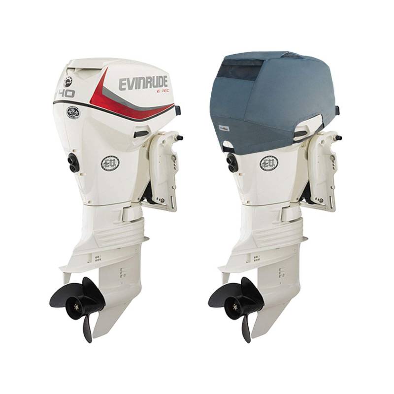 Oceansouth Außenbordmotor Belüftete Abdeckung für Evinrude (40-60HP (E-TEC 2CYL)) von Oceansouth