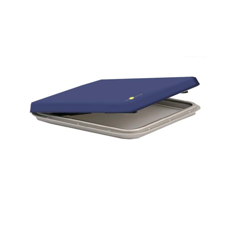 Oceansouth Custom Low-Medium Profile Hatch Covers for Lewmar (Length 15,6" x Width 20,7", Blau) von Oceansouth