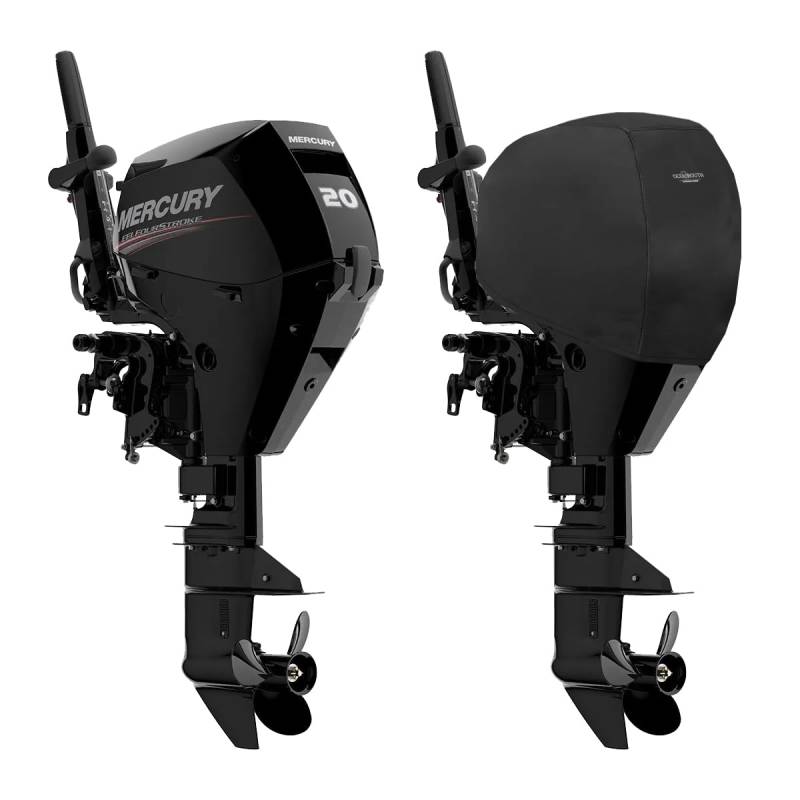Oceansouth Mercury Außenbordabdeckung (333CC 15HP (2018>) 4-Takt 2-Zylinder)) von Oceansouth