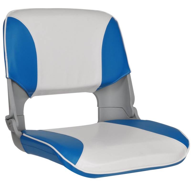 Oceansouth Skipper Folding Boat Seat (Blue/White) Oceansouth Skipper Klappbarer Bootssitz (Blau/Weiß) rückenlehne kleine couch boot möbelfüße rückenpolster chaiselongue bootssitz rain von Oceansouth