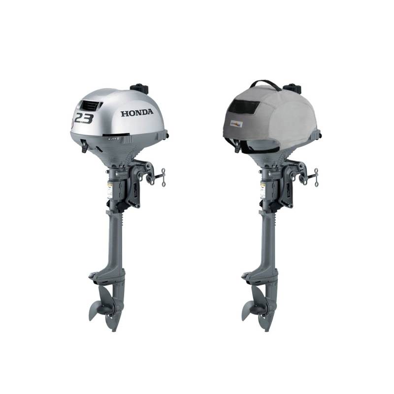 Oceansouth wasserdichte und belüftete Abdeckung für Honda Außenborder von BF2.3 bis BF250 (HONDA 1CYL 57cc BF2.3 VENTED COVER W/LIFTING HARNESS (2014>)) von Oceansouth