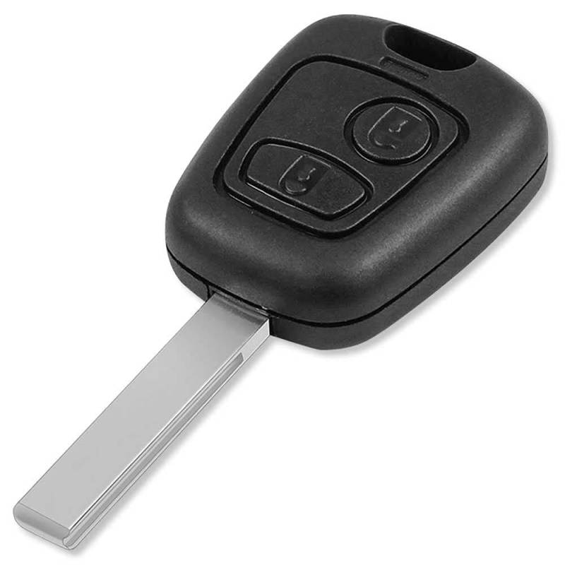 OcioDual Klappschlüssel Schlüssel Gehäuse Rohling 2T Reparatur Kompatibel mit Citroe C1 C2 C3 C4 Xsara Saxo Case Key Remote von OcioDual