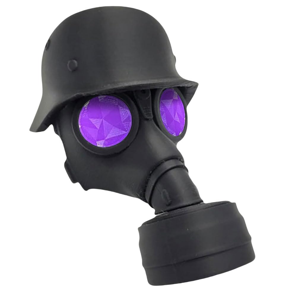 Ocuuer Gas MASK Maske COUN for Anhängerkupplung Anhängerkupplung (Purple Long Style) von Ocuuer