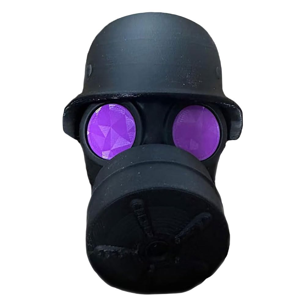 Ocuuer Gas Maske -Abdeckkappe for Anhängerkupplungsanhängerkupplung (Purple Short Style) von Ocuuer
