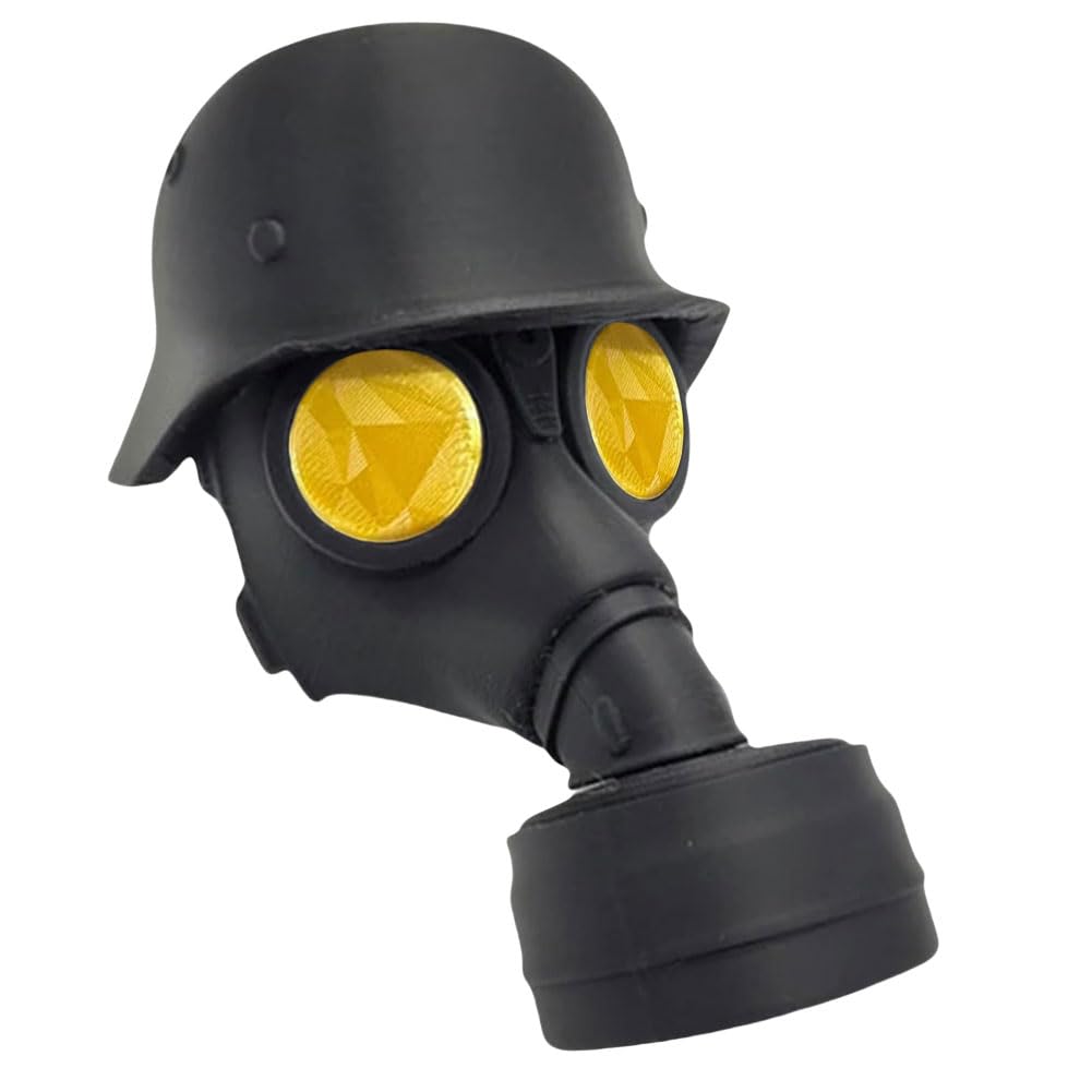 Ocuuer Gas Maske -Abdeckkappe for Anhängerkupplungsanhängerkupplung (Yellow Long Style) von Ocuuer
