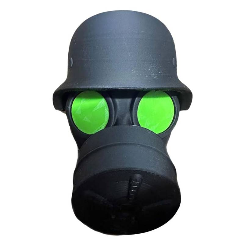 Ocuuer Gas Maske -Abdeckkappe for Anhängerkupplungsanhängerkupplung (grüner Kurzstil) von Ocuuer