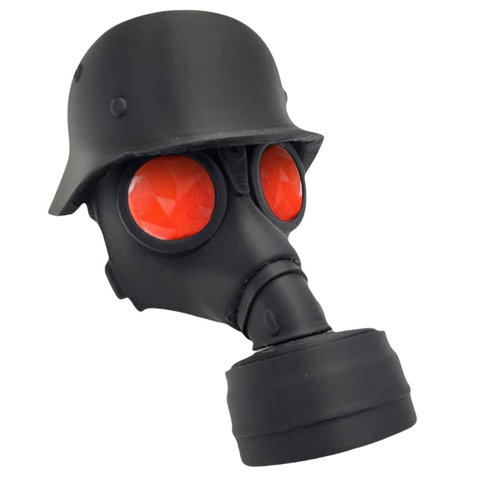 Ocuuer Gas Maske Cover for Anhängerkupplungsanhängerkupplung (Red Long Style) von Ocuuer