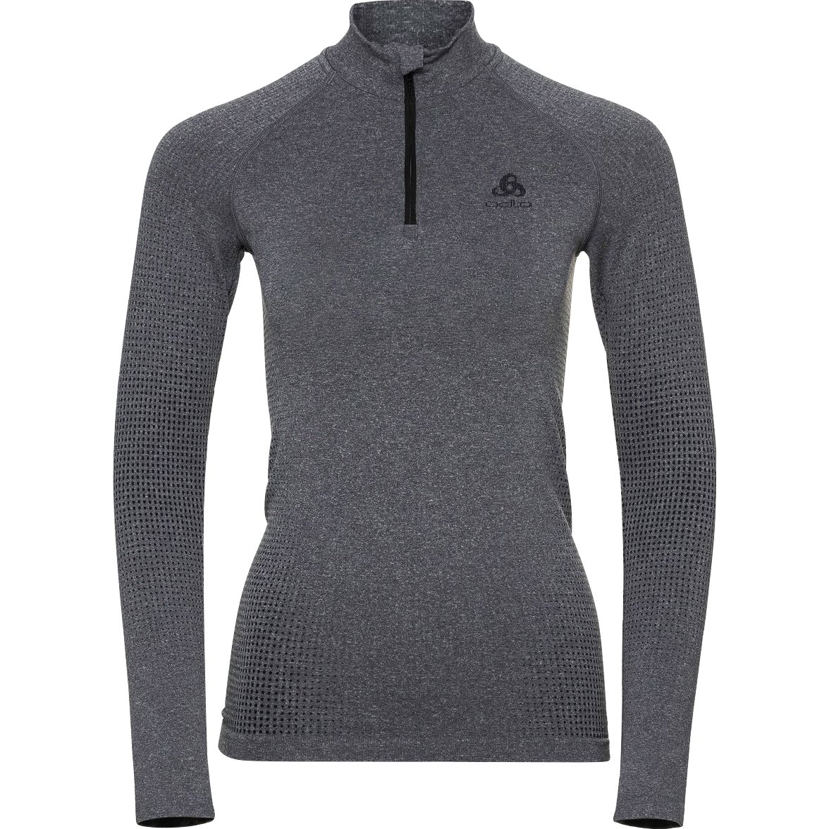 Odlo Turtle Neck Performa Damen Langarmshirt mit Zipper d. grau L Damen Odlo Turtle Neck Performa Damen Langarmshirt mit Zipper d. grau L Damen von Odlo