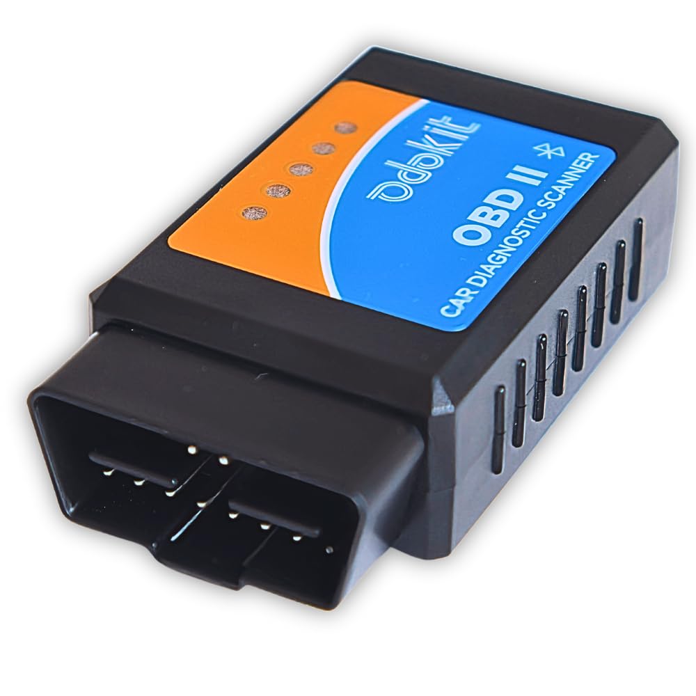 ELM327 OBD II Bluetooth Auto-Diagnosegerät – Fehlercode-Leser für Benzin/Diesel – kompatibel mit Android & iPhone – Motorscanner und Löschen der Motorkontrollleuchte ELM327 OBD II Bluetooth Auto-Diagnosegerät – Fehlercode-Leser für Benzin/Diesel – kompatibel mit Android & iPhone – Motorscanner und Löschen der Motorkontrollleuchte von Odokit