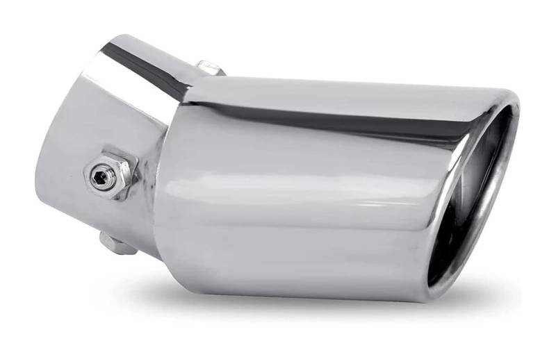 Auto Auspuff Endrohr 1,5-2,25 Zoll 3,81 Cm-5,7 Cm Einlass 1 Stück Auspuffspitze Edelstahl-Endrohr Ersatzrohrabdeckungen Zierleisten von Ohocean