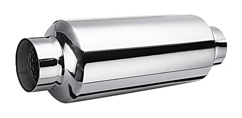 Auto Auspuff Endrohr 63mm 2,5 Zoll Auto Auspuff Schalldämpfer Resonator Edelstahl Spitze Endrohr Universal Rohr Abdeckungen Borte von Ohocean