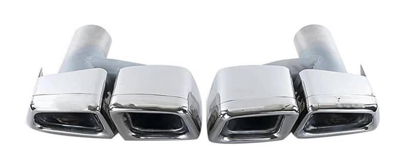 Auto Auspuff Endrohr Auspuffrohr Upgrade Vier Auslass Schalldämpfer Endstück Abdeckungsverkleidung Für Mercedes Für B&enz C-Klasse W204 E-Klasse W212 Für AMG 63 von Ohocean